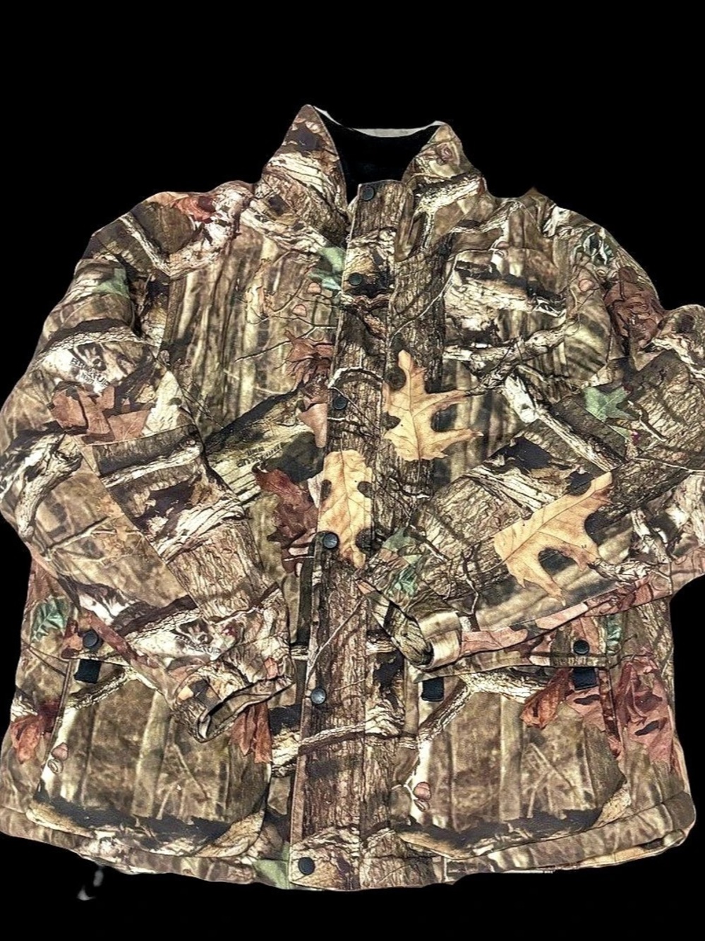 Mossy Oak Size: XL Camo Coat in Brown & Green